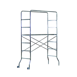 Trabattello trio - acciaio zincato - 130x60 cm - altezza 188 cm - marchetti