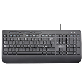 Tastiera ergonomica ultra slim - con filo - mediacom