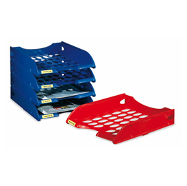 Vaschetta portacorrispondenza forata e040 - 26x34,5x6,5 cm - nero - fellowes