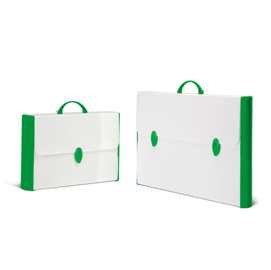 Valigetta polionda 254/r - 28x38cm - dorso 8cm rigido - balmar 2000