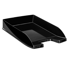 Vaschetta portacorrispondenza ecoline - 35x25,5x6,5 cm - 24x32 cm - nero - cep