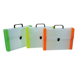 Valigetta polionda - 28x38cm - dorso 5cm - dorso fluo - ri.plast