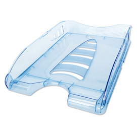 Vaschetta portacorrispondenza sunrise - 33,5x25,4x7 cm - 23x32 cm - azzurro trasparente - arda