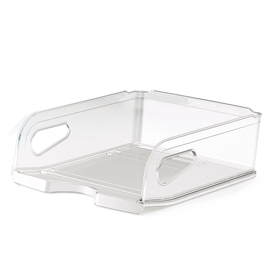 Vaschetta portacorrispondenza - maxi - cristallo - 34,5x27,8x11 cm - arda