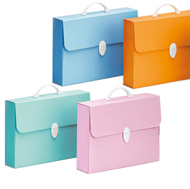 Valigetta polionda every line pastel - 36,5x56,5 cm - dorso 5,5 cm - balmar 2000