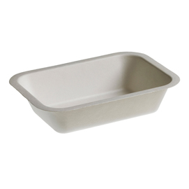 Vaschette chips take away bio - 17x12x4 cm - leone