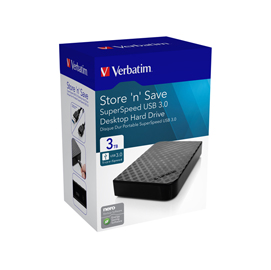 Verbatim - hdd esterno 3.5 usb 3.0 - 47684 - 3tb
