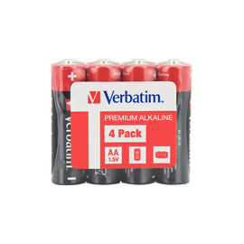 Verbatim 4 pile aa alkaline stilo