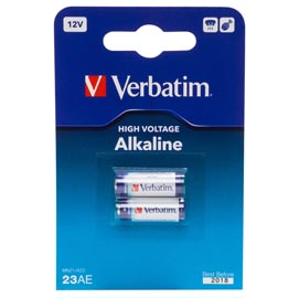 Verbatim - blister 2 micropile alkaline min21 - 49939 - 12v