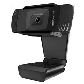 Webcam full hd m450 - con microfono integrato - 1080p - mediacom