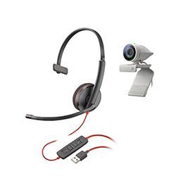 Webcam studio p5+cuffia bw 3210-poly