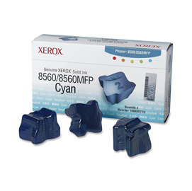 Xerox - conf. 3 stick solid ink - ciano - 108r00723 - 3.400 pag