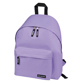Zaino scuola basic - 30 x 40 x 15 cm - lilla - lebez